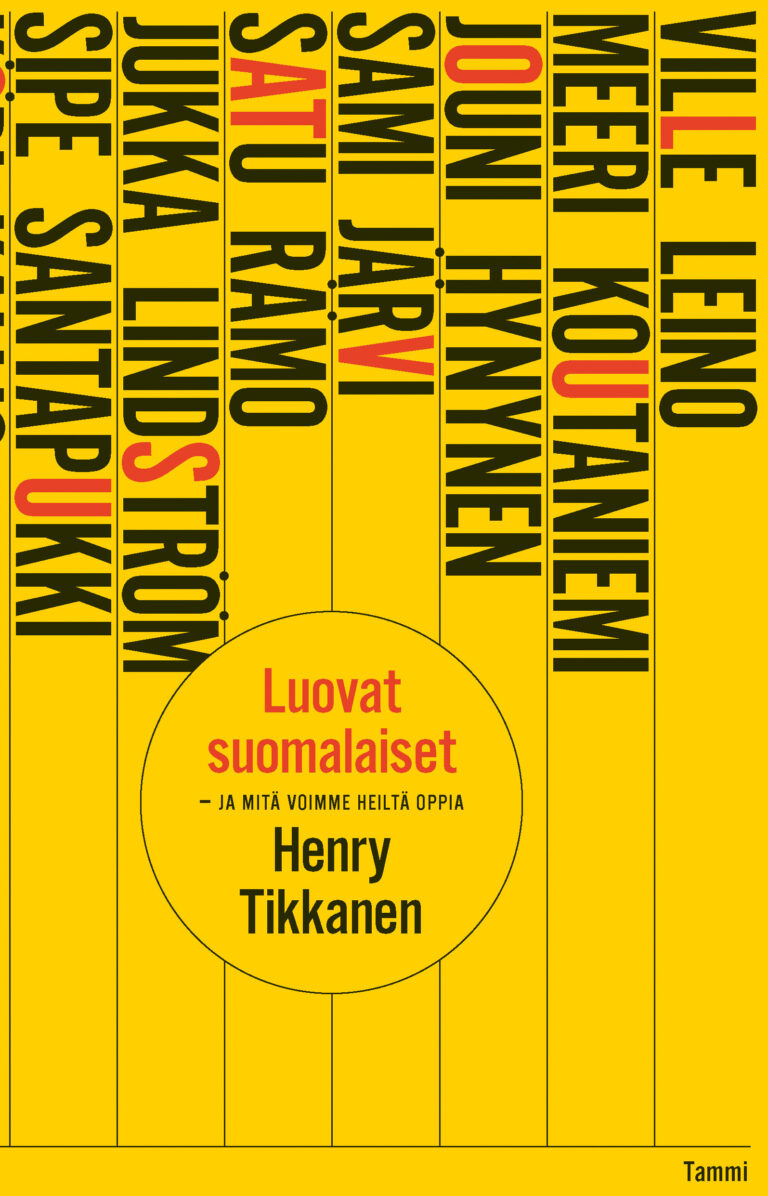 Luovat suomalaiset -kirjan kansi